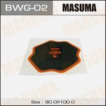 BWG-02, Заплатка кордовая для боковых порезов D=100 мм 2 слоя корда MASUMA