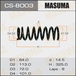CS-8003, Пружина подвески Masuma