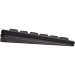 G84-4100LCMFR-2, CHERRY Wired PS/2, USB Compact Keyboard, AZERTY, Black