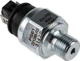 Фото 1/4 PS61-60-4MGZ-A-SP, Pressure Switch, 400psi Min, 1100psi Max, SPST-NO Output