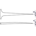 5CFR.SA.1, 130 mm, ESD Tweezers