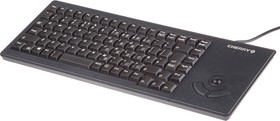 Фото 1/3 G84-5400LUMGB-2, Wired USB Compact Trackball Keyboard, QWERTY (UK), Black