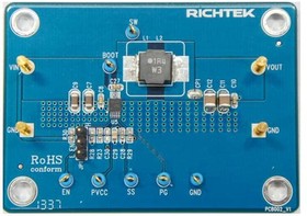 EVB_RT7231GQW, Оценочная плата для высокопроизводительного понижающего стабилизатора 650кГц 4А