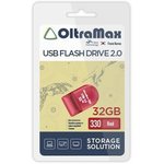 OM-32GB-330-Red, USB Flash накопитель 32Gb OltraMax 330 Red