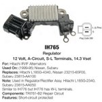 IH765, IH765_реле-регулятор! Hitachi 14.3V\ Nissan 240SX