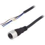 CID3-5 соединительный кабель с прямым разъемом М12, L=5м