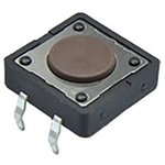 DTS-21N-V, Tactile Switches TACT SWITCH 12X12MM