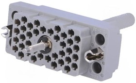 Фото 1/5 516-038-000-401, RACK & PANEL CONNECTOR, RECEPTACLE, 38 POSITION