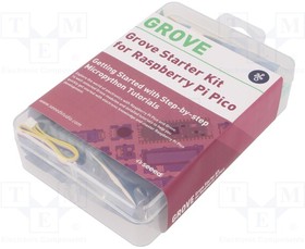 110061283, Multiple Function Sensor Development Tools Grove Starter Kit for Raspberry Pi Pico with Free Course