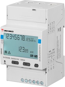 EM540DINAV23XM1PFB, 3 Phase LCD Energy Meter, Type Energy Meter
