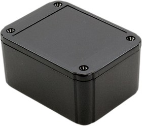 RL6115BK, Enclosures, Boxes, & Cases Box w/o Flanges-Blk 3.15x2.36x1.57 ABS