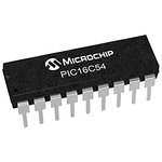 Фото 2/3 PIC16C54-XT/P, 8 Bit MCU, программируемый один раз, PIC16 Family PIC16C5x Series Microcontrollers, 4 МГц, 768 Байт
