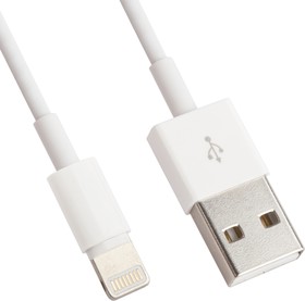 Фото 1/2 USB lightning Cable для Apple iPhone 5, iPad Mini, iPad OEM, техпак