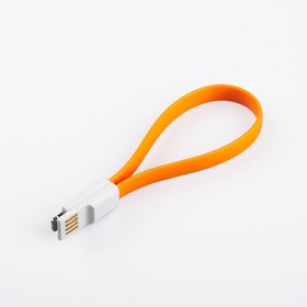 Фото 1/3 USB Дата-кабель на магните для Apple 8 pin, оранжевый, коробка