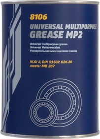 2105, 8106 Смазка универсальная многоцелевая Universal Multipurpose Grease MP-2 (800г)