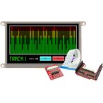 gen4-uLCD-70DT-AR, Display Modules 7.0" gen4 LCD pack for Arduino with gen4-uLCD-70DT, Arduino Adaptor Shield + Cable