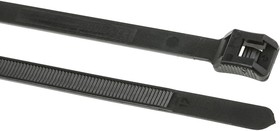 0 319 30, Cable Tie, 260mm x 7.6 mm, Black Nylon, Pk-100