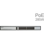 OR-OS1226P/285W/A1A, НеуправляемыйPoE- коммутатор24x100Base-TX PoE+,2x1000Base- ...