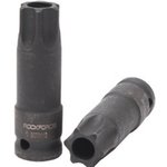 Бита-головка 1/2" TORX Т100H ударная с держателем ROCKFORCE