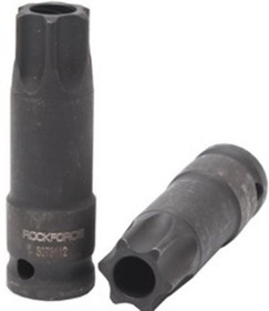 Бита-головка 1/2" TORX Т100H ударная с держателем ROCKFORCE