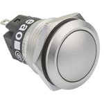 82-5571.1000, 82 Series Push Button Switch, Momentary, Panel Mount, 19mm Cutout ...