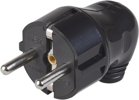 Photo 1/5 EVP11-16-01- K02, Angle plug VPu11-02-St collapsible with earthing. 16A black IEC