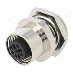 216A-05FAR, Гнездо; M12; PIN: 5; "мама"; код A-DeviceNet / CANopen; THT; IPX7