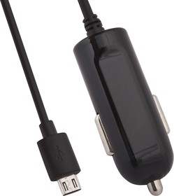 Фото 1/2 Автомобильная зарядка LP Micro USB 1A коробка