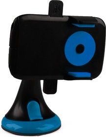 Фото 1/2 Держатель в автомобиль LP 12HD68 для телефона на штанге синий, черный