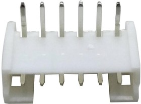 MP001771, Pin Header, R/A, Wire-to-Board, 2 мм, 1 ряд(-ов), 6 контакт(-ов), Through Hole Right Angle