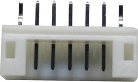 MP001758, Pin Header, Wire-to-Board, 2 мм, 1 ряд(-ов), 7 контакт(-ов), Сквозное Отверстие, MP W2B 2MM
