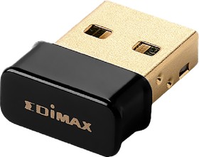 Фото 1/3 Адаптер EDIMAX EW-7811Un V2, N150 Wi-Fi Nano USB адаптер