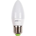 Jazzway Лампа светодиодная (LED) «свеча» d38мм E27 220° 7Вт 220-240В матовая ...