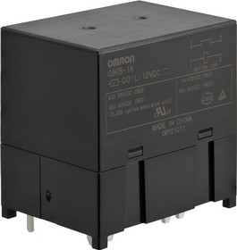 Фото 1/2 G9KB-1A DC12, General Purpose Relays 600VDC/50A high-voltage switching relay
