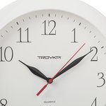 Часы настенные Troyka, модель01, диаметр 290мм, пластик 11110113