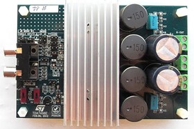 Фото 1/2 STEVAL-CCA044V1, STEVAL-CCA044V1, Dual BTL Class-D Audio Amplifier Demonstration Board Demonstration Board for 160