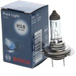 1987302091, Лампа 12V H18 65W PY26d-1 Pure Light BOSCH