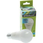 EL-LED-A65-20W-E27-4K, Лампа светодиодная E27 A65 20W (190W) 220V холодный ERGOLUX