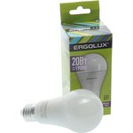 EL-LED-A65-20W-E27-6K, Лампа светодиодная E27 A65 20W (190W) 220V холодный ERGOLUX