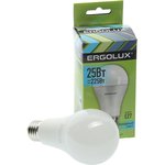 EL-LED-A65-25W-E27-4K, Лампа светодиодная E27 A65 25W (225W) 220V холодный ERGOLUX