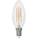 Светодиодная лампа LED-C35-6W/ 4000K/E14/CL/SLF UL-00008329