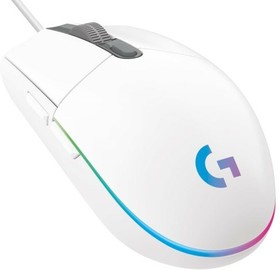 Фото 1/3 Мышь Logitech Mouse G102 LIGHTSYNC Gaming White Retail