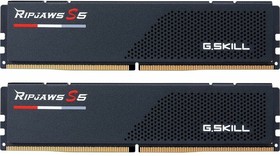 Фото 1/3 Оперативная память 64Gb DDR5 6000MHz G.Skill Ripjaws S5 (F5-6000J3636F32GX2-RS5K) (2x32Gb KIT)