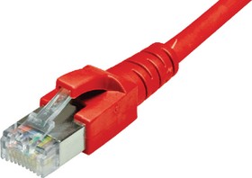 652159, Patch Cable, RJ45 Plug - RJ45 Plug, CAT5e, S/FTP, 1.5m, Red