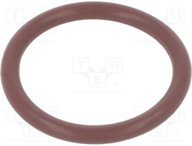 O-20X2.5-80-FPM-BR, Прокладка O-ring; FPM; D: 2,5мм; Oвнутр: 20мм; коричневый