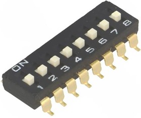 Фото 1/4 A6S-8104-H, DIP Switches / SIP Switches Dip Switch