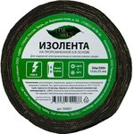 Изолента Х/Б 15мм*50м односторонняя черная 500гр IS0007