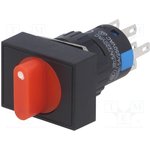 LAS1-AJ-22X/31/R/12V, Переключатель: поворотный, Пол: 3, 3A/220ВAC, 2A/24ВDC ...