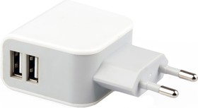 Блок питания (сетевой адаптер) Soulmate 2 USB выхода 3.1 А белый, коробка
