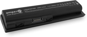 Аккумулятор Amperin AI-DV4H (совместимый с HSTNN-XB79, HSTNN-Q34C) для ноутбука HP Pavilion DV5-1000 11.1V 6600mAh черный